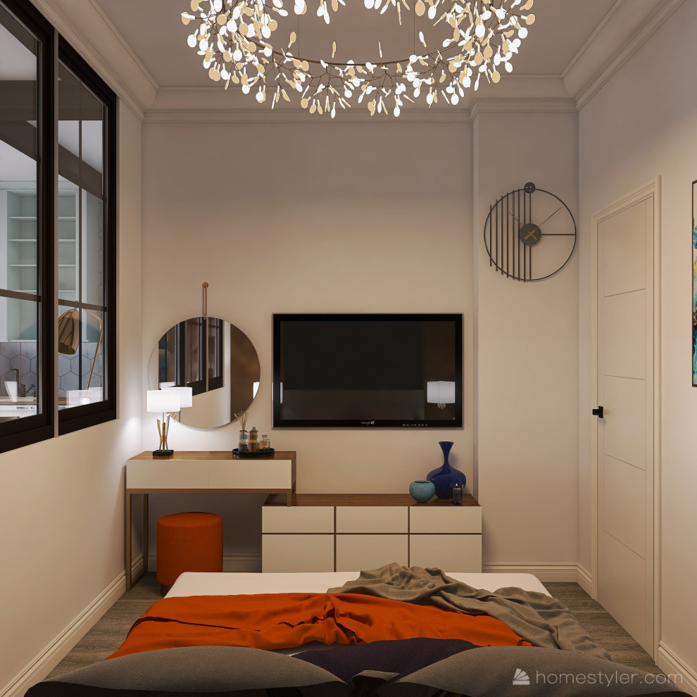 Проект двухкомнатной квартиры для семьи с детьми