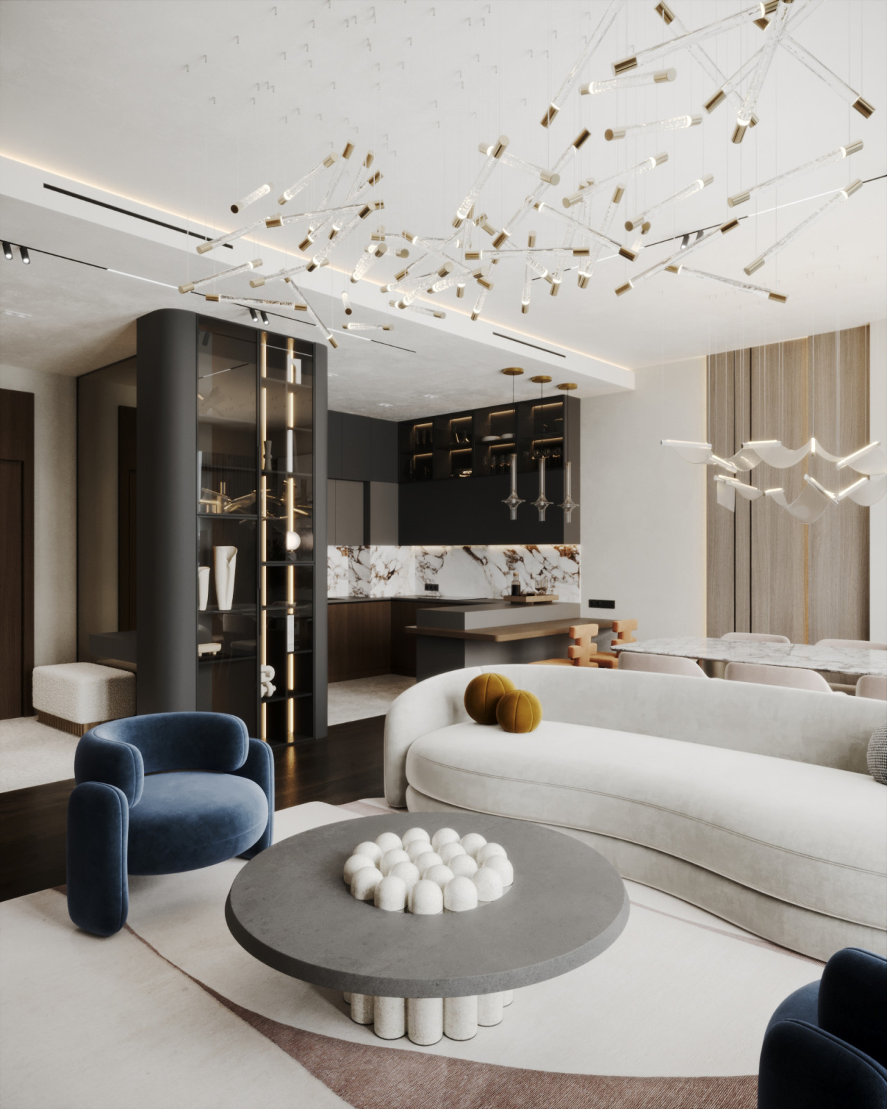 Дизайн интерьера: Квартира ЖК Neva Towers | 110 м2