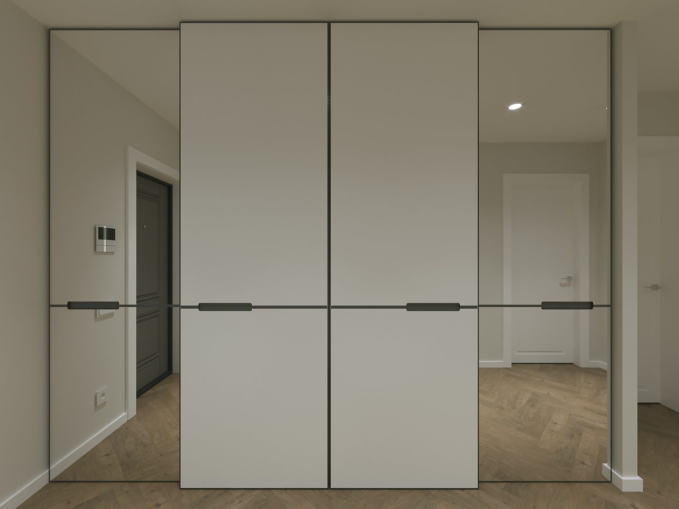 Обложка проекта: Прихожая ЖК "Резиденция"