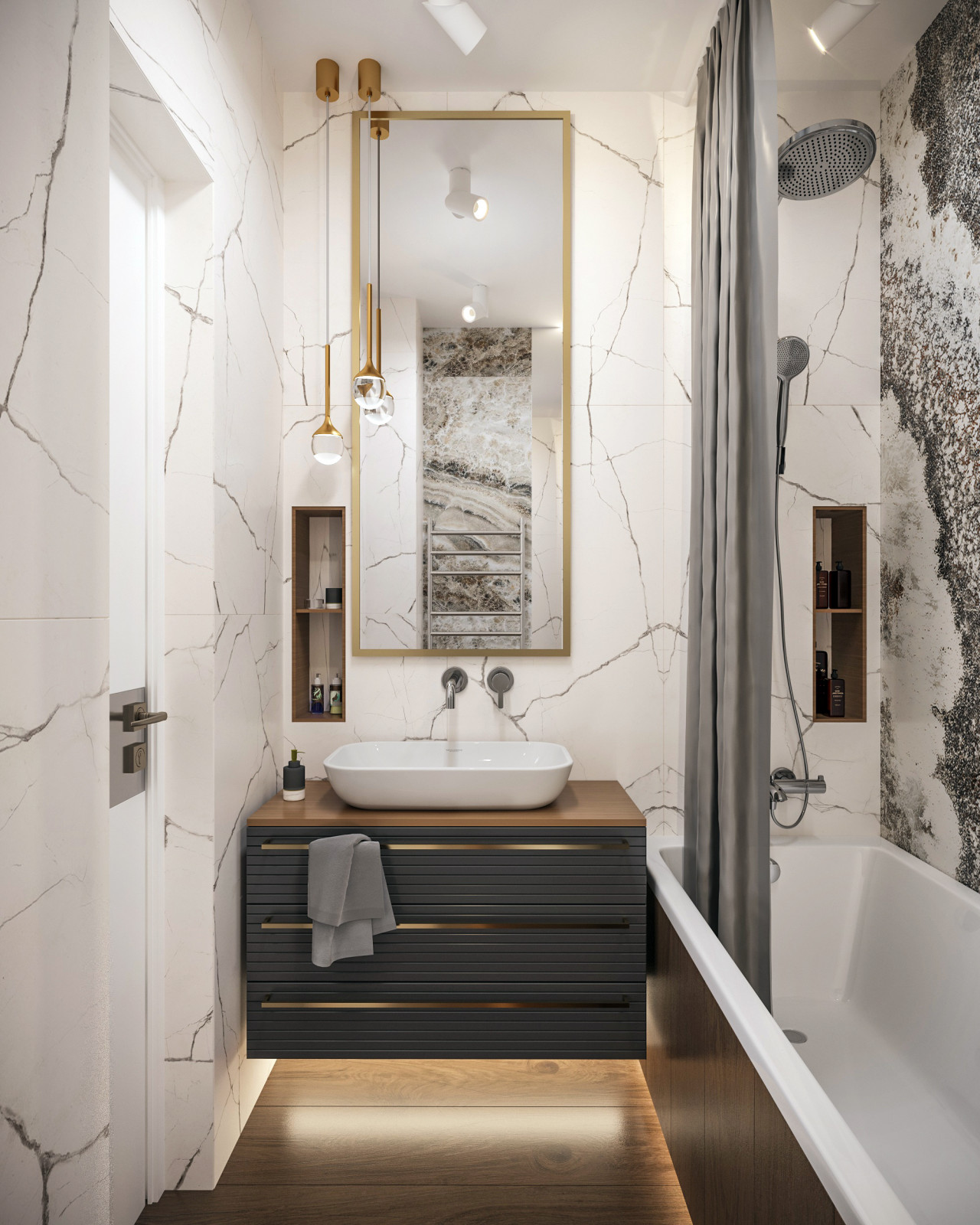 Обложка проекта: Благородное преображение типичного сан.узла