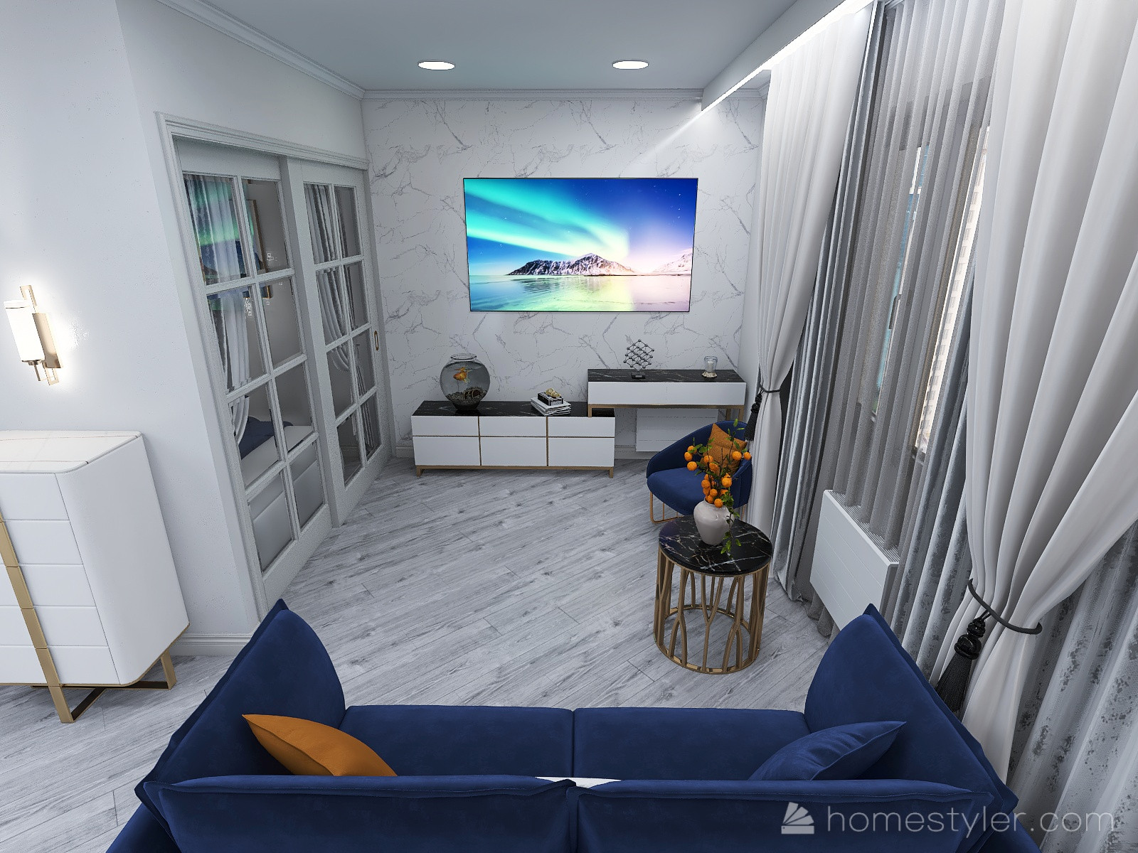 Кухня-гостиная