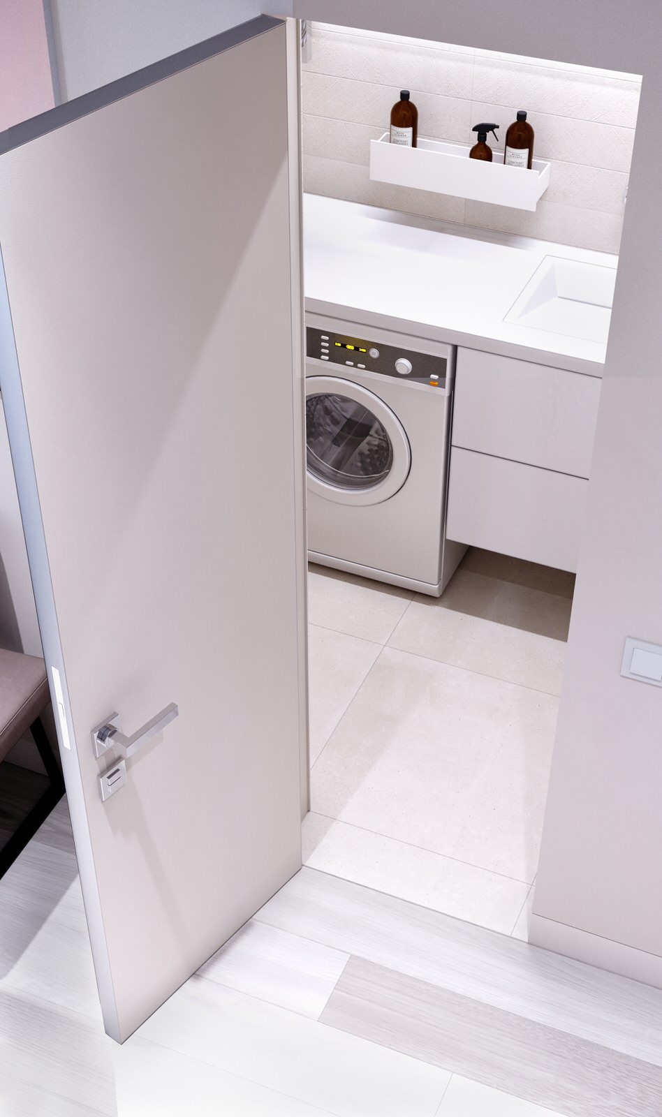 Проект оформления интерьера квартиры 70 кв.м