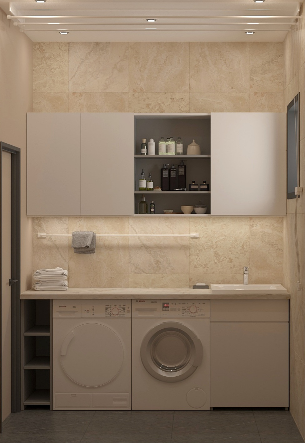 Дом с верандой и баней