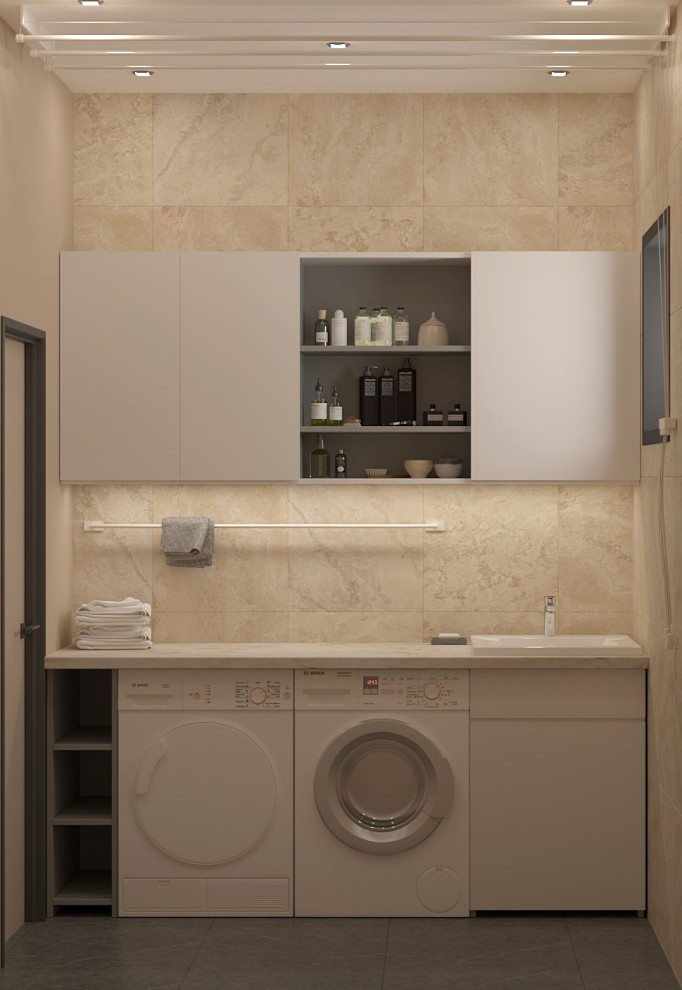 Дом с верандой и баней