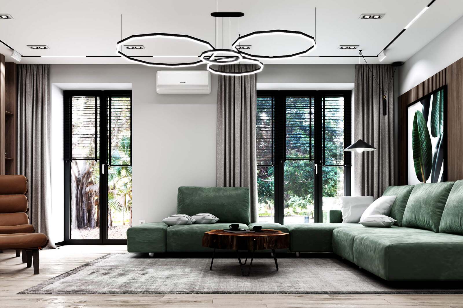 Дизайн коттеджа в стиле Loft