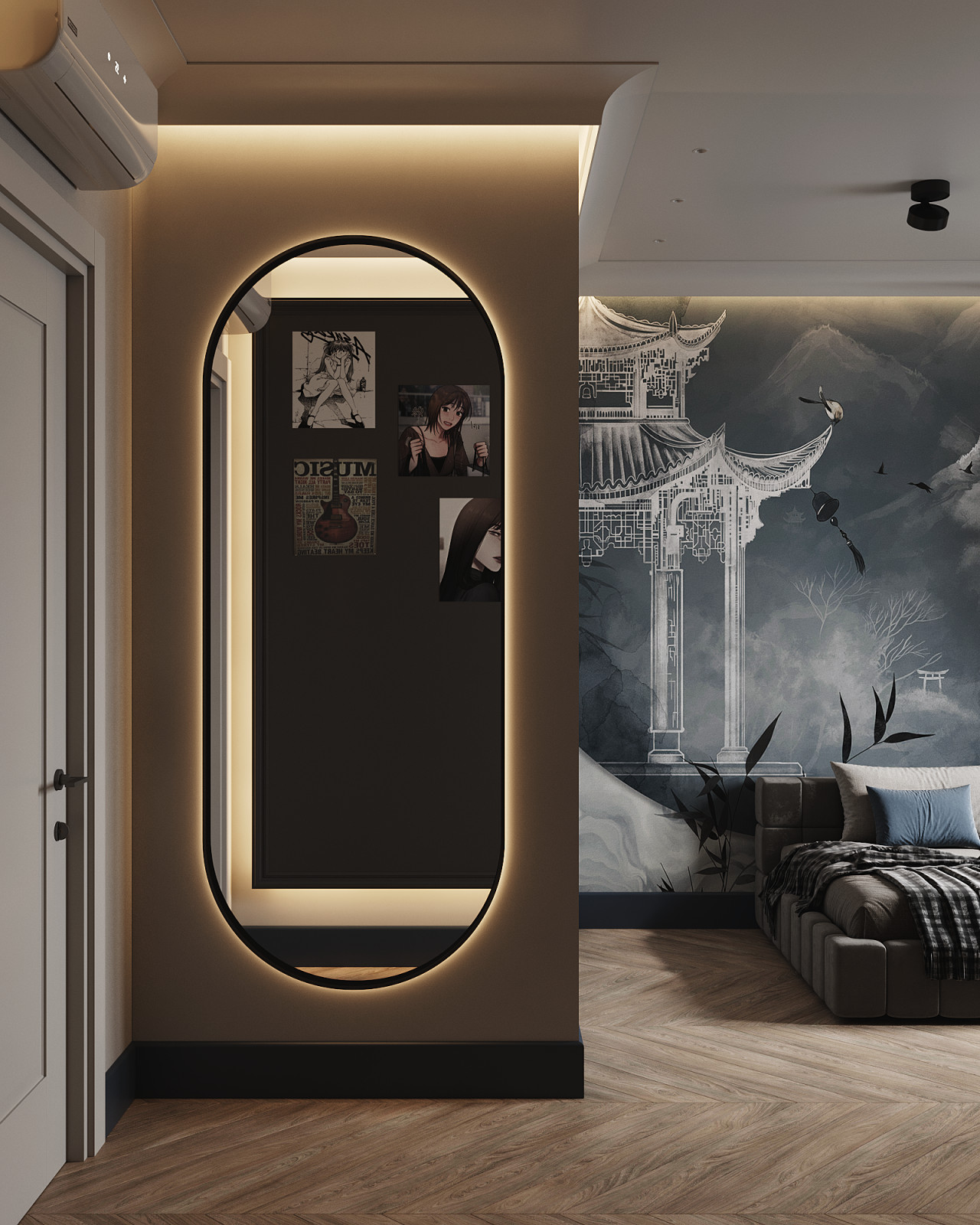 Дерево и камень