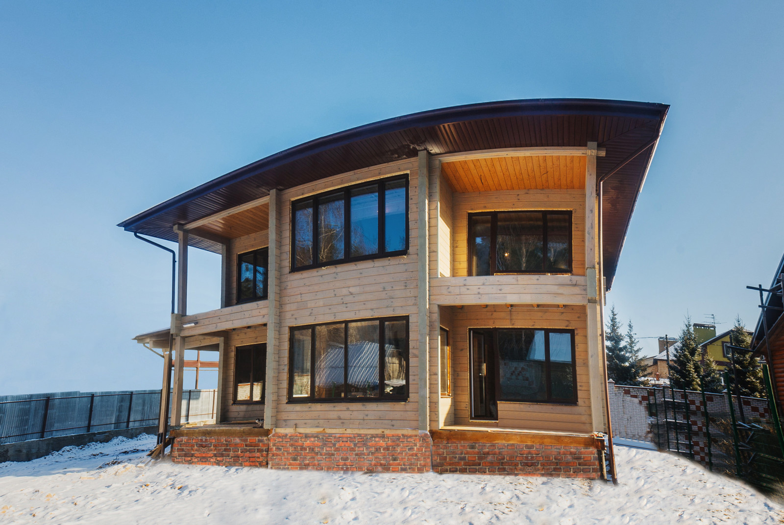 Дом в стиле лофт