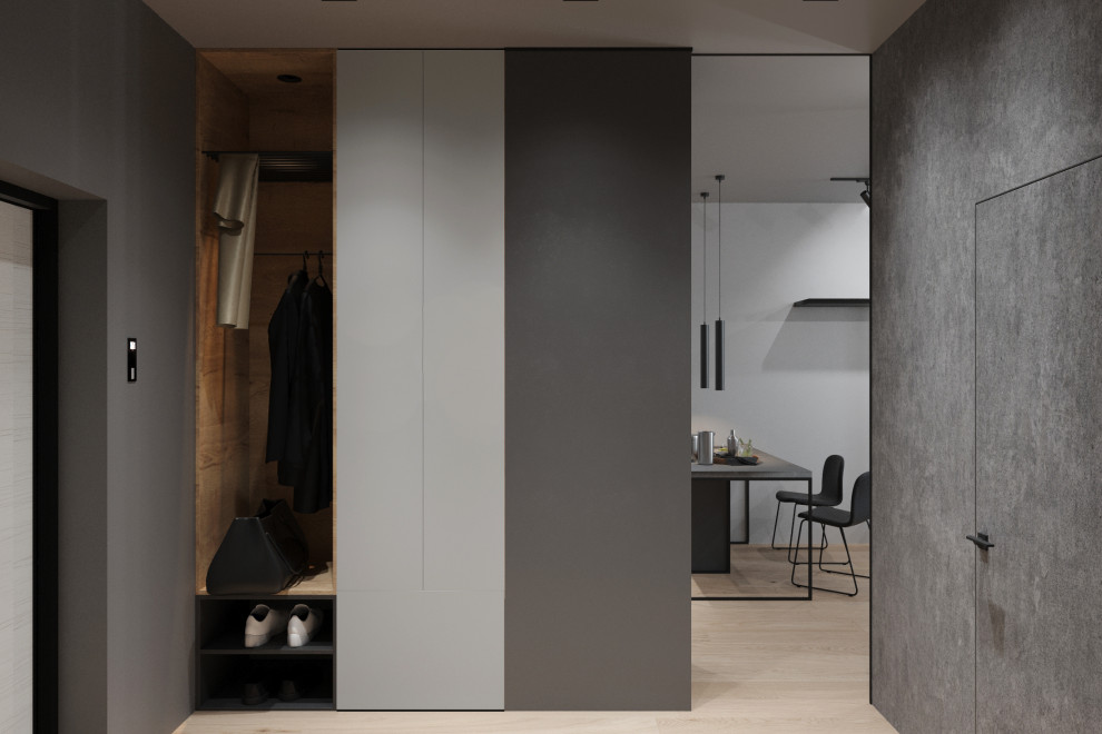 Однокомнатная монохромная квартира