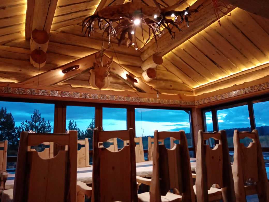 Русская парная в старорусском сказочном стиле