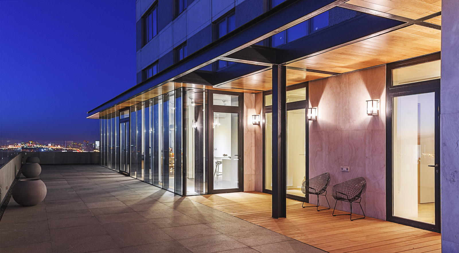 Квартира с панорамным видом на Москву