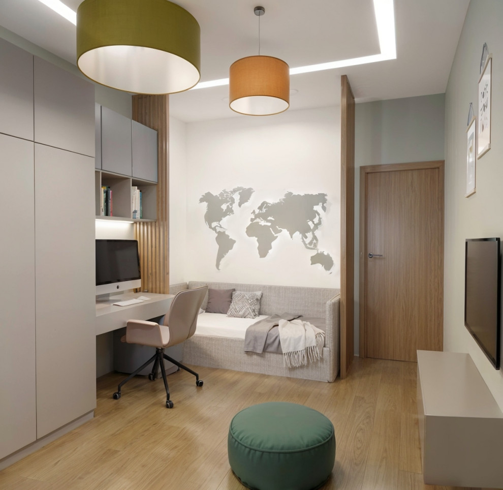 Детская для 2-х детей в современном стиле