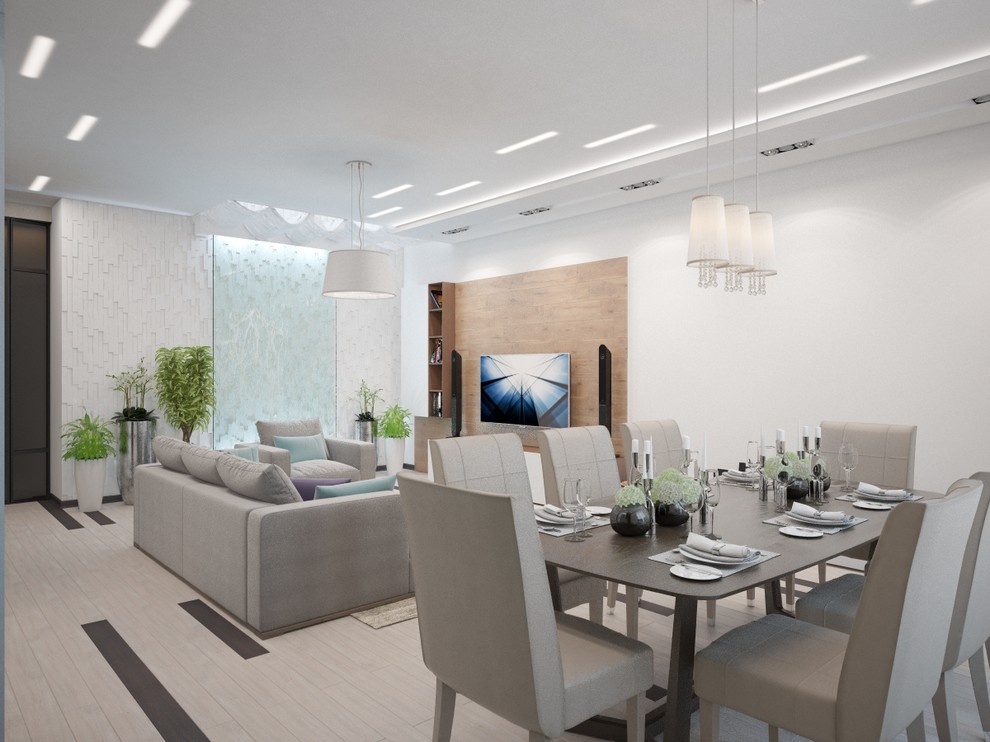 Интерьер квартиры (пентхаус)