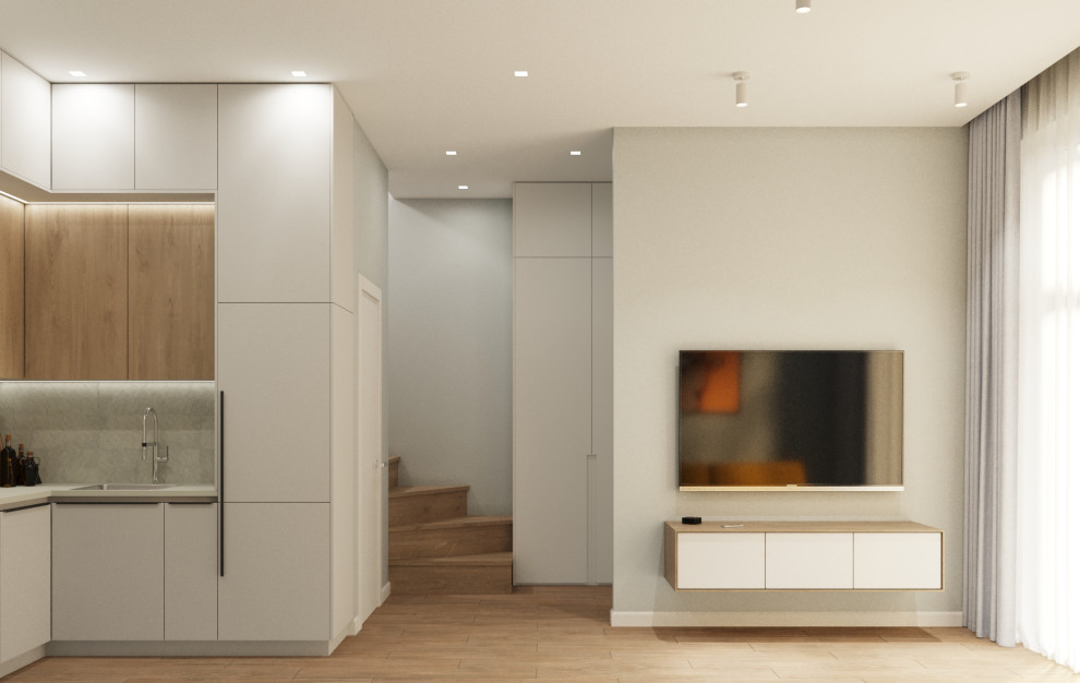 Дизайн проект таунхауса 100м