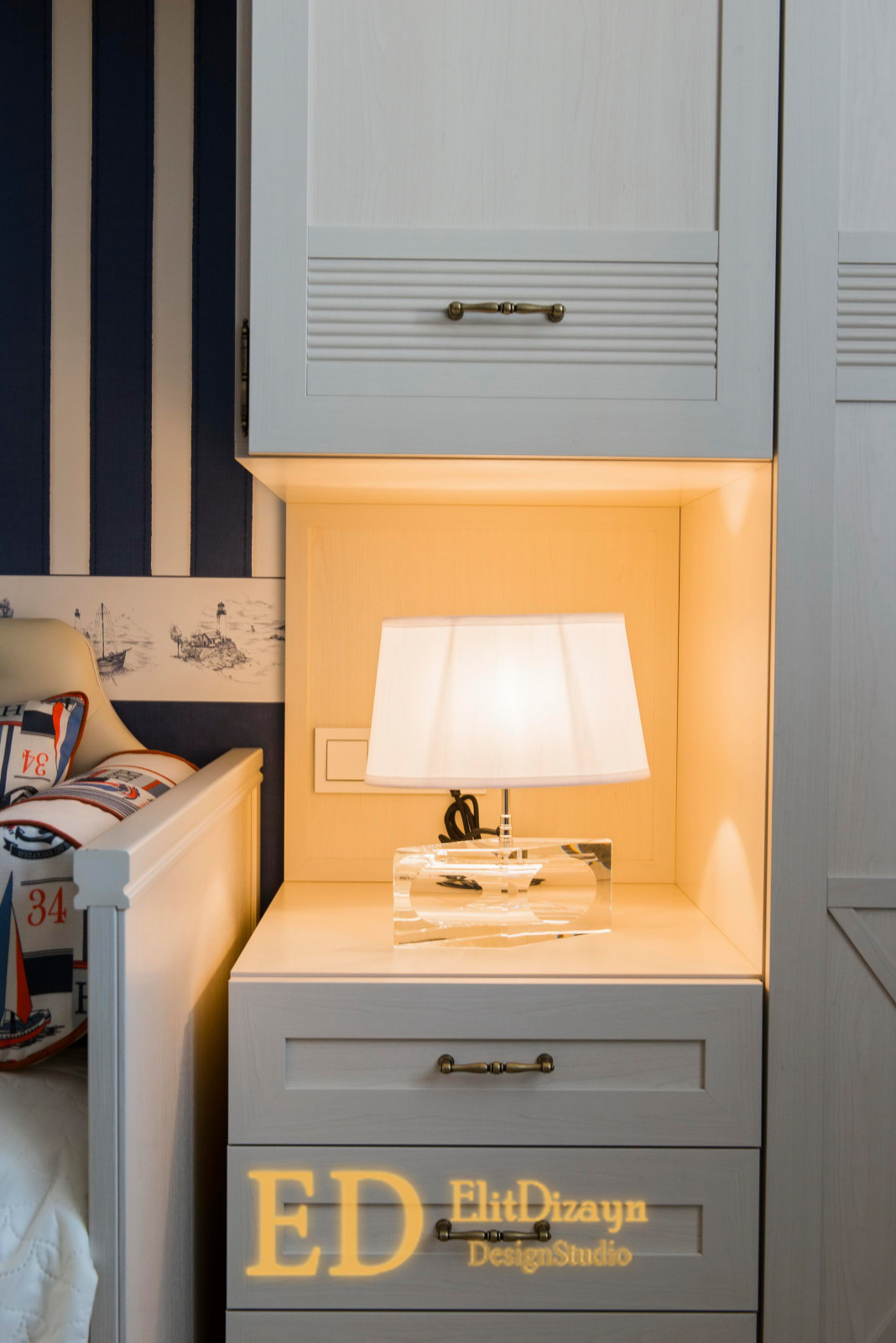 Квартира неоклассика - 3 (спальня мальчика)