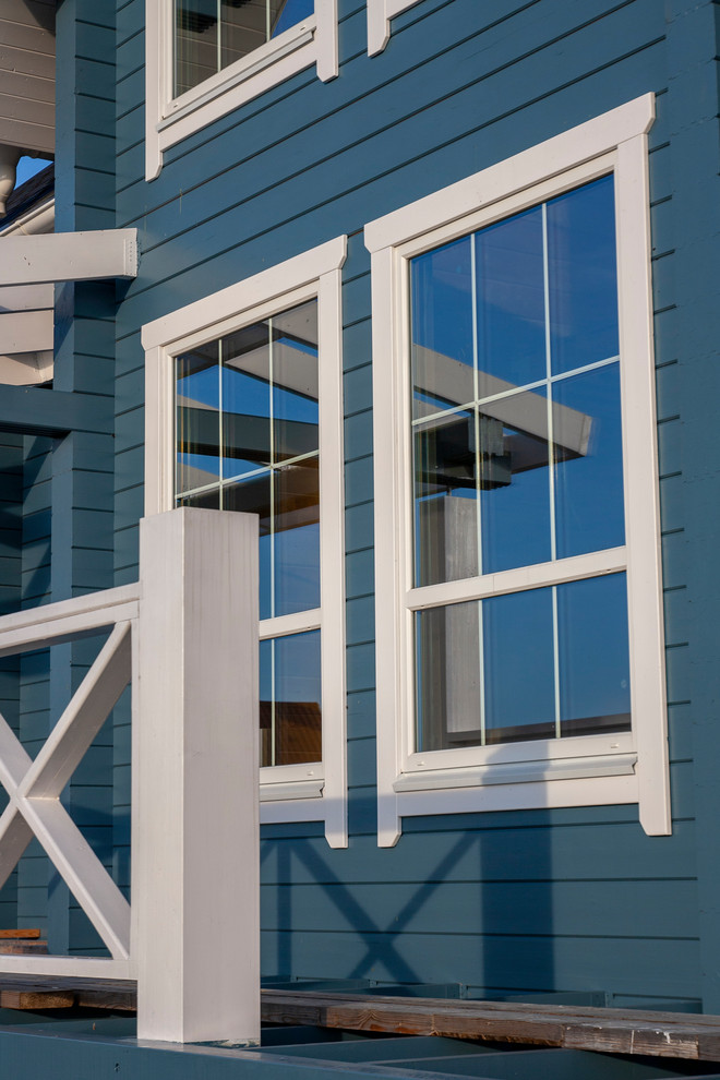 Небольшой дом из бруса в Кадницах