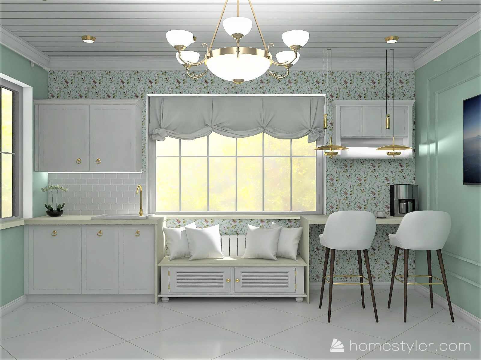 Обложка проекта: Дизайн-проект загородного дома