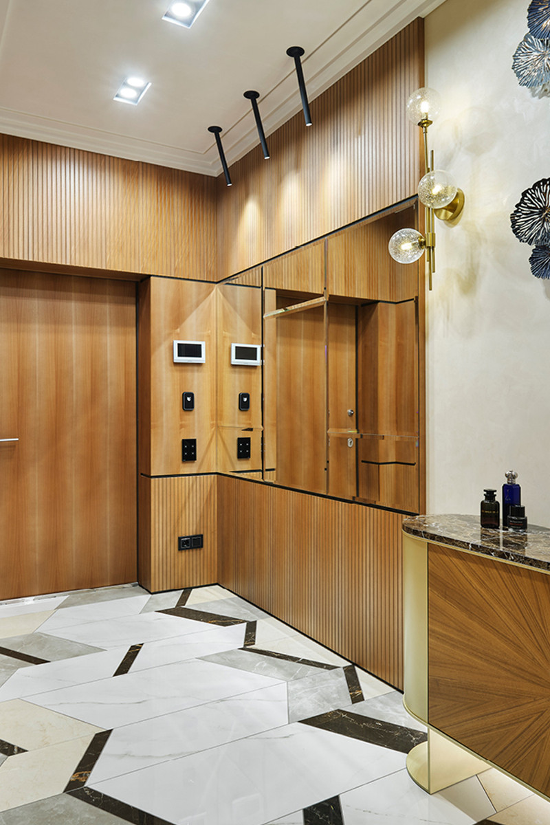 Стильная геометрия. Квартира в Тюмени