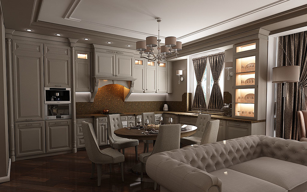 Обложка проекта: дизайн гостиной