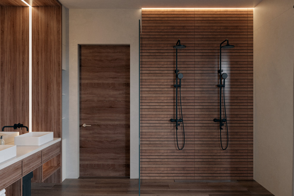 Спальня с библиотекой