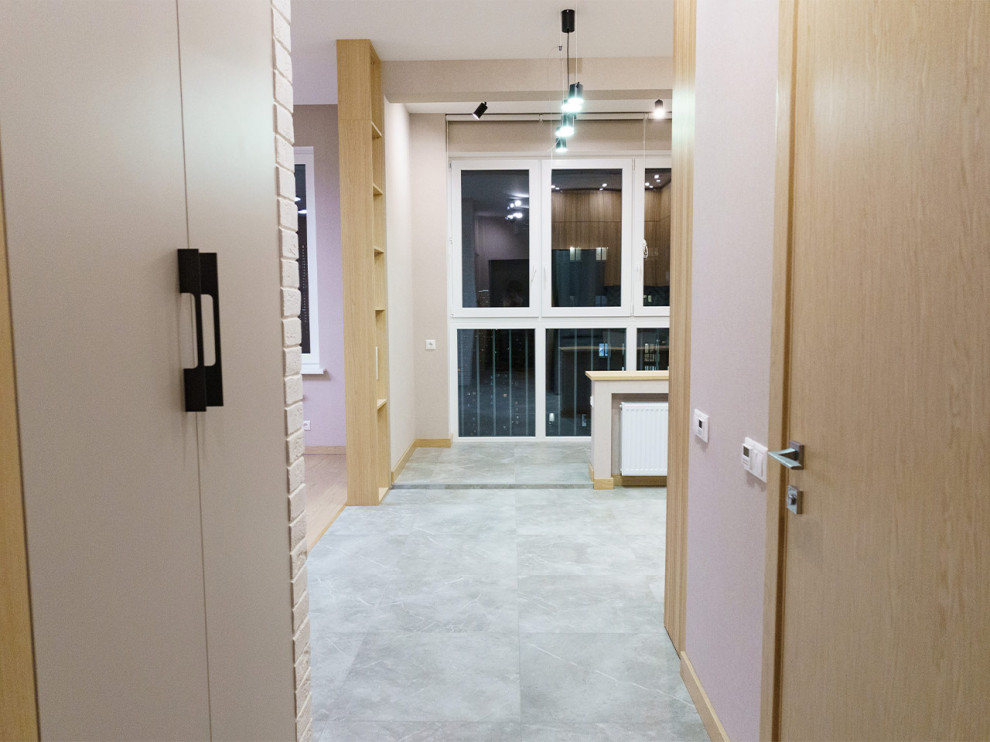 Ремонт по дизайн-проекту 38 м² в ЖК Фонвизинский