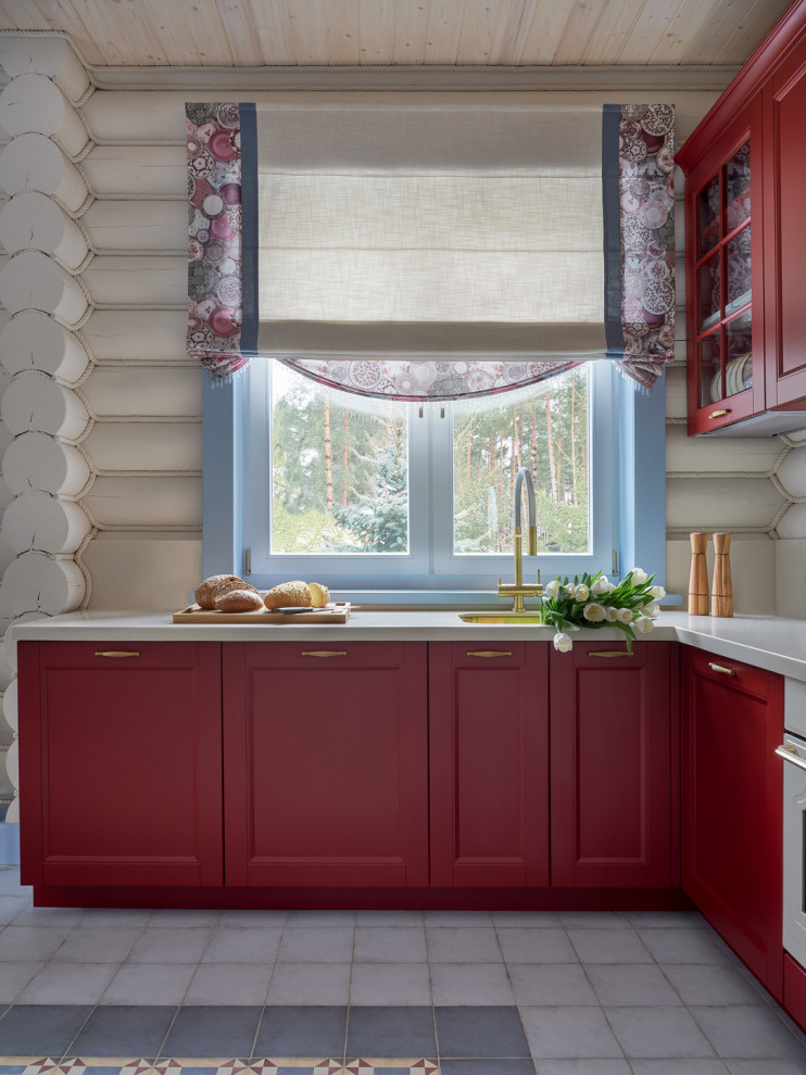 Стилизация дома в КП "Заповедный бор"