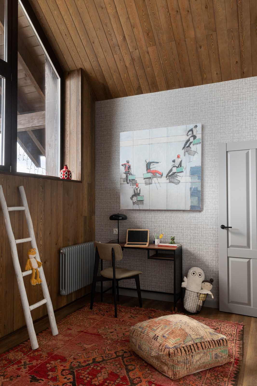 Публикация MYDECOR.RU. Двухуровневая квартира в Москве