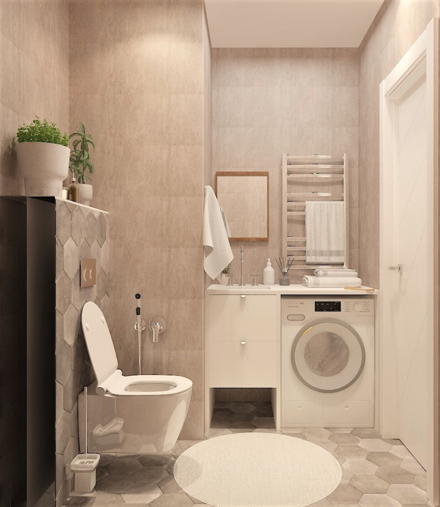 Дизайн проект квартиры для молодой девушки