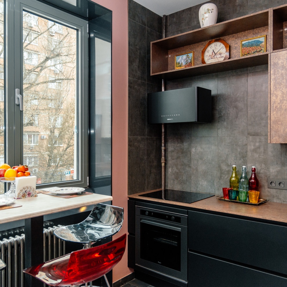 Яркая кухня для ярких хозяев!