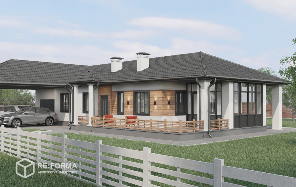 Дом в скандинавском стиле