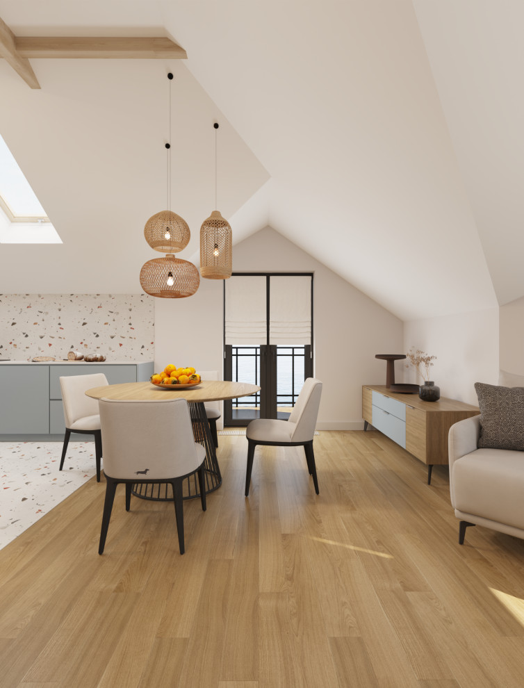 Кухня-гостиная ЖК "Черноморский 2"