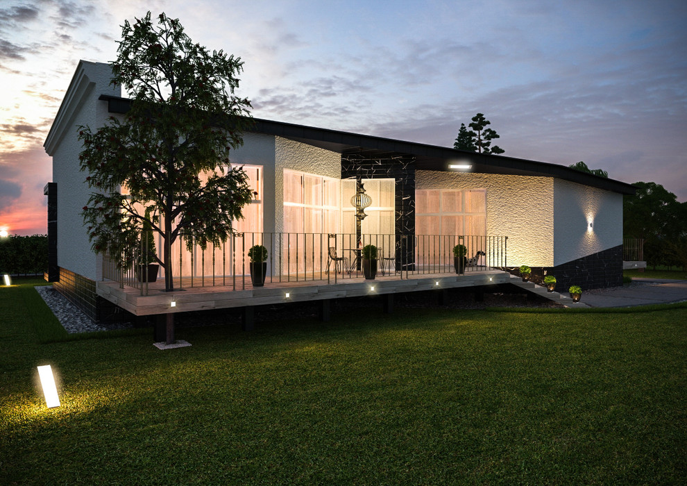 Обложка проекта: Очаровательный коттедж в Сибири