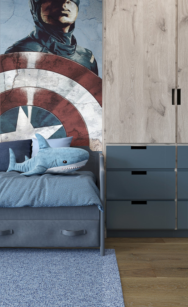 Квартира за городом в природных цветах