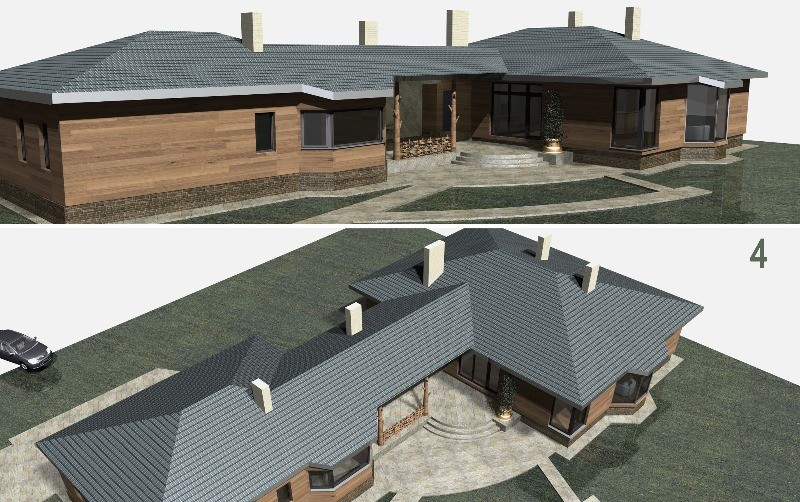 Загородный дом. Брест. Беларусь. 2015 год.