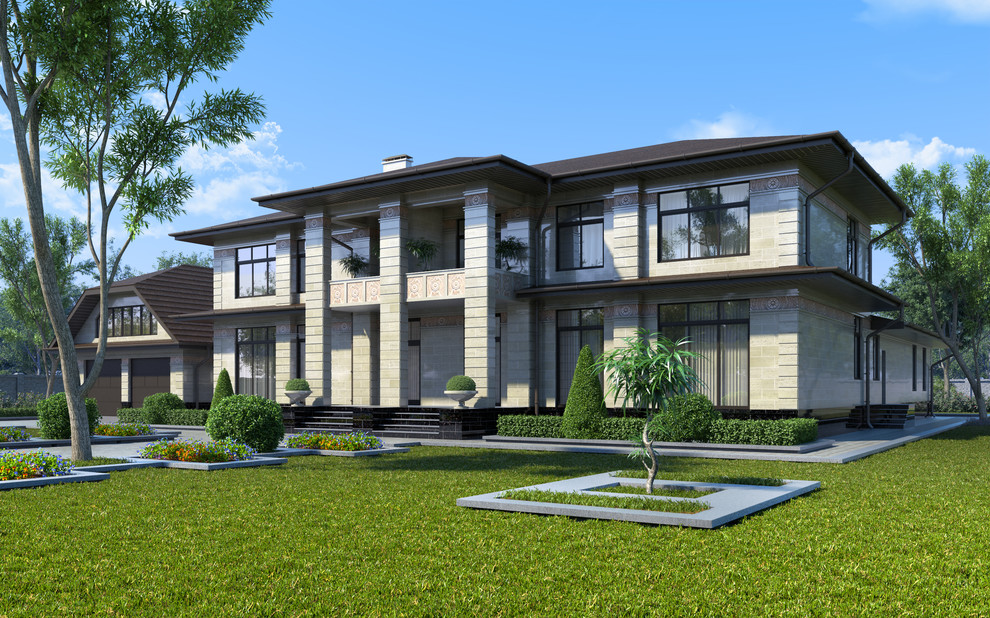 Проект двухквартирного дома