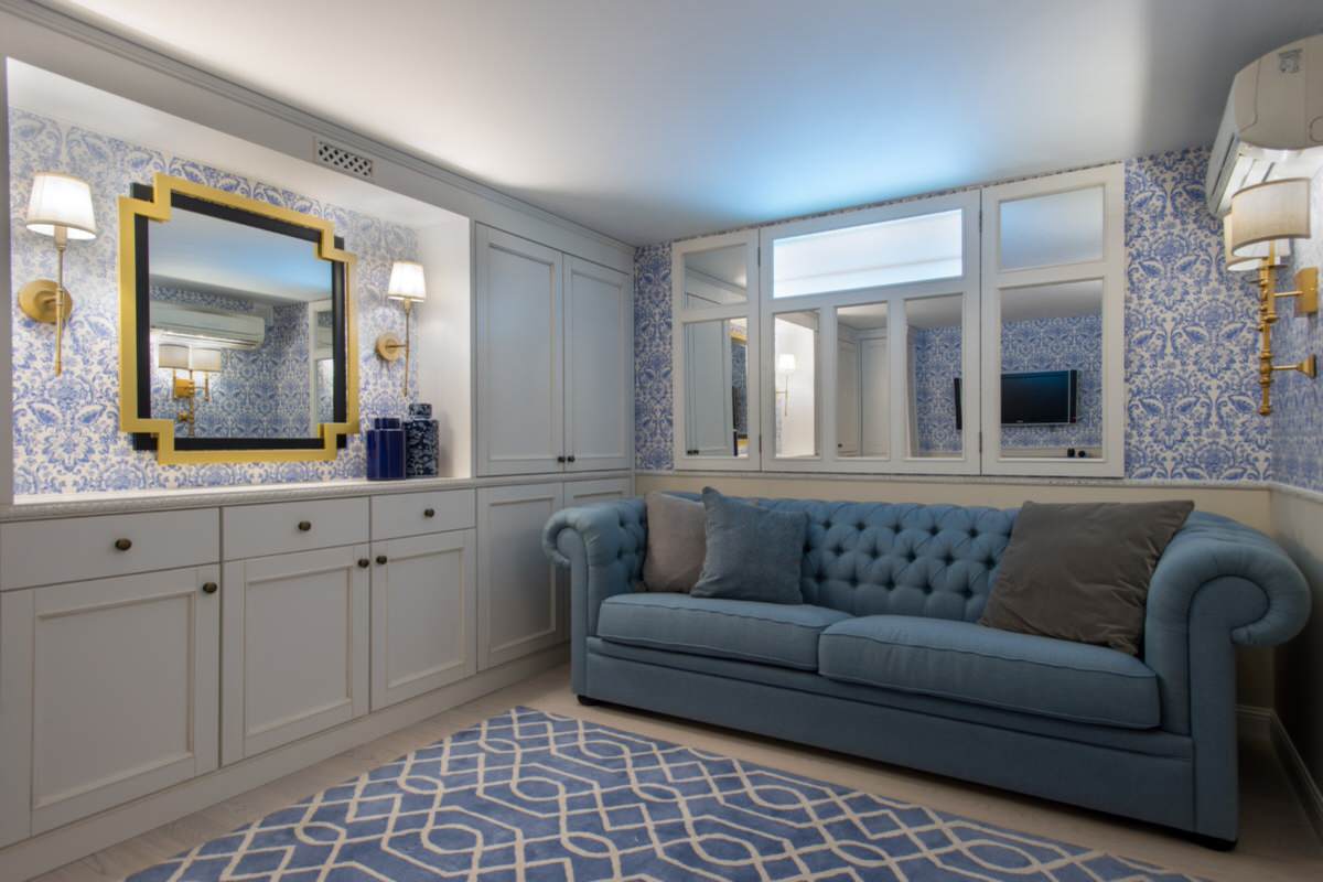 Дизайн двухуровневой квартиры площадью 150 кв.м. в Крылатском в ЖК Сосновка