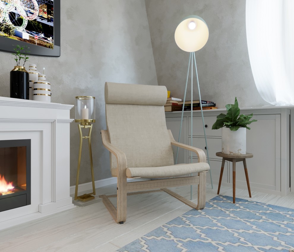 Воздушный и светлый интерьер