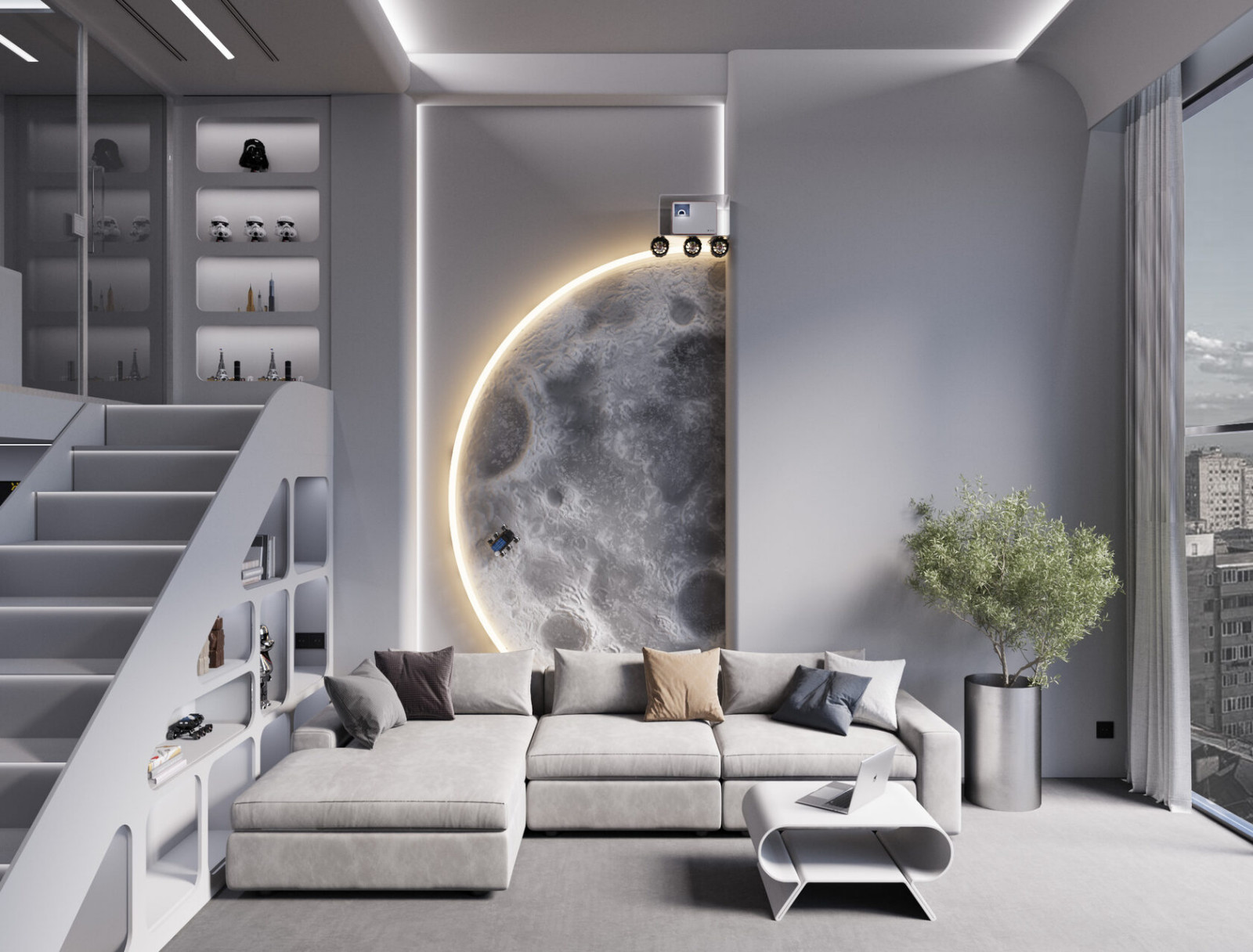 Обложка проекта: NEON apartments