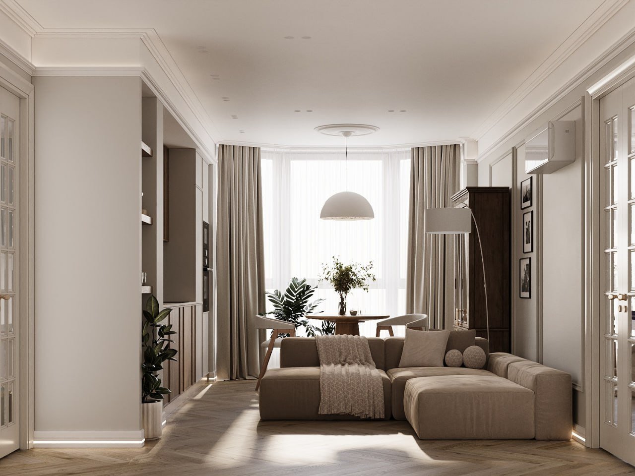 Квартира Жк Амо. Французский стиль