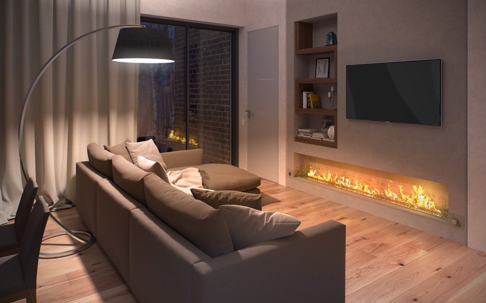 В теплых оттенках серого