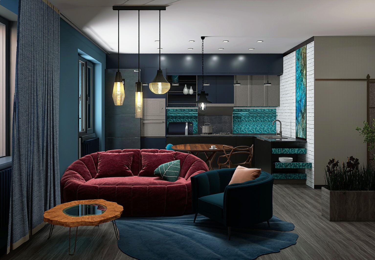 Дизайн и визуализация интерьеров