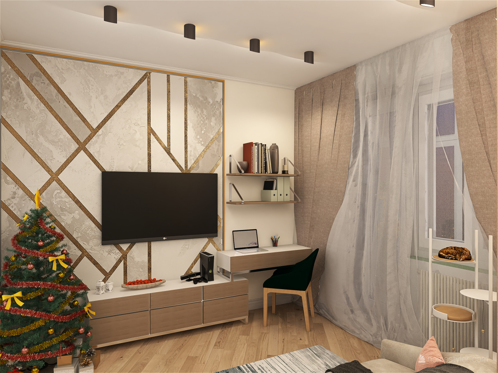 Обложка проекта: Однокомнатная квартира для молодой пары