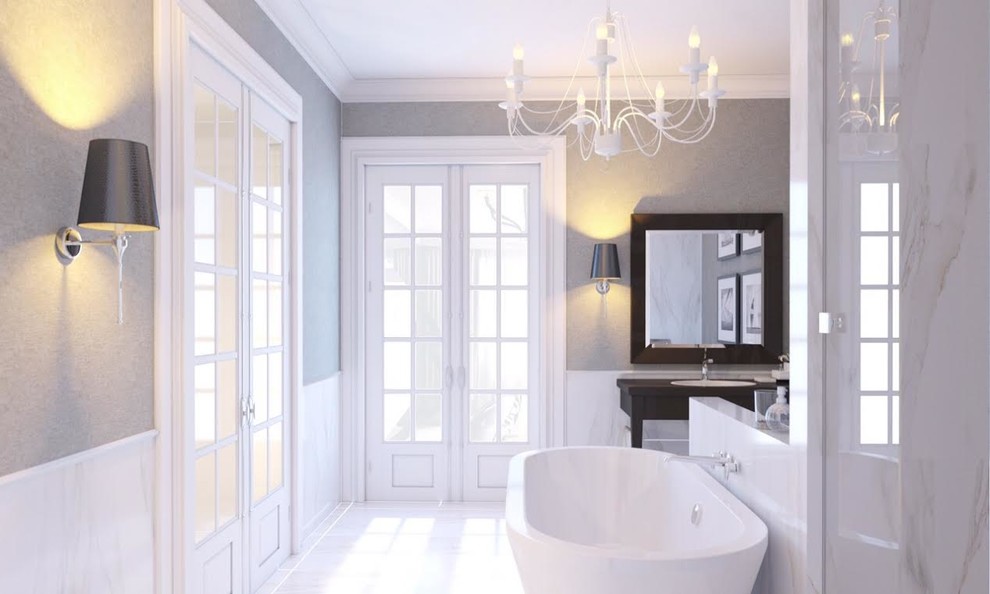 Дизайн интерьера "Строгое благородство"