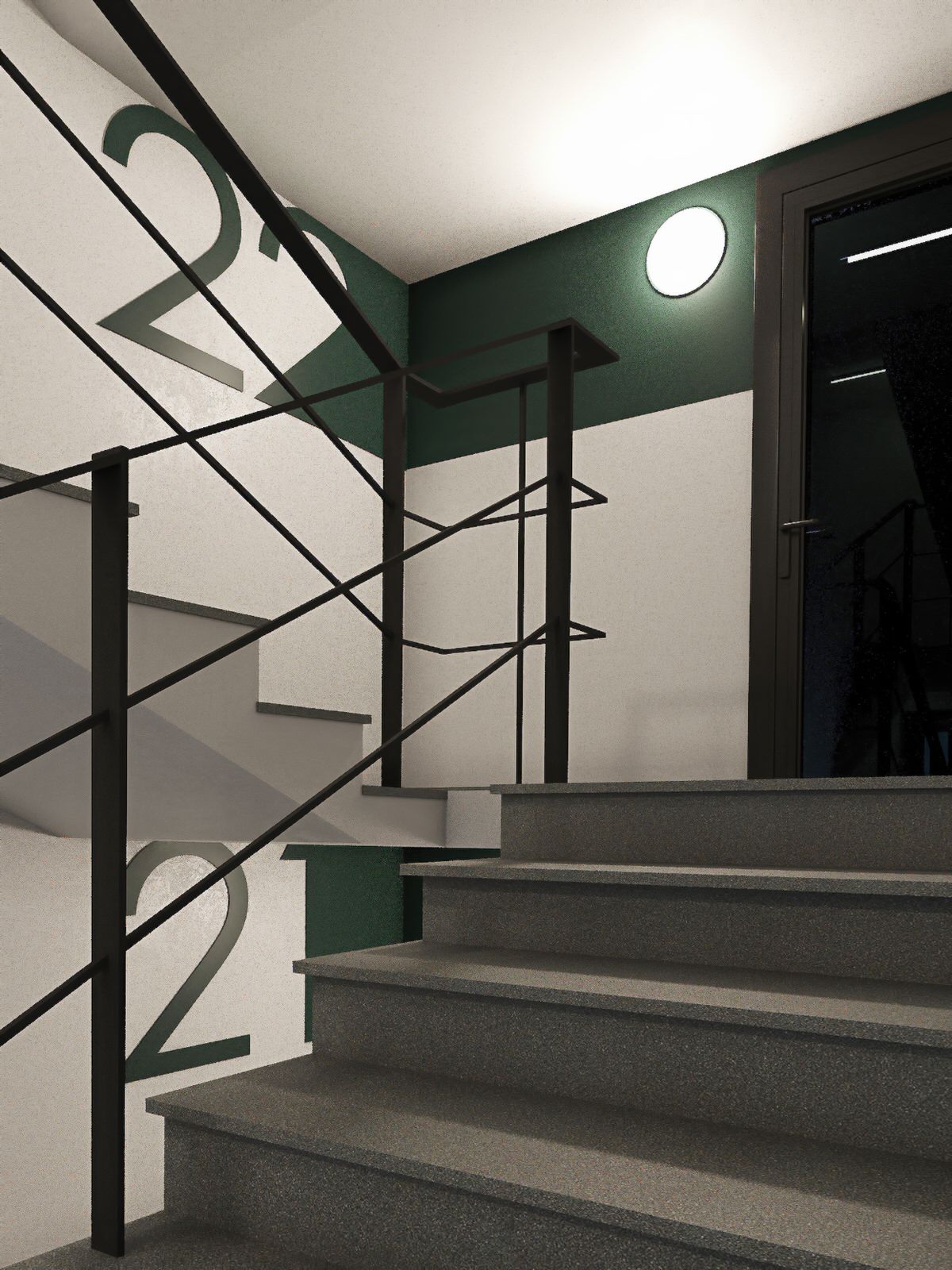 Дизайн МОП PR-9 ЖК ITOWER дом №1