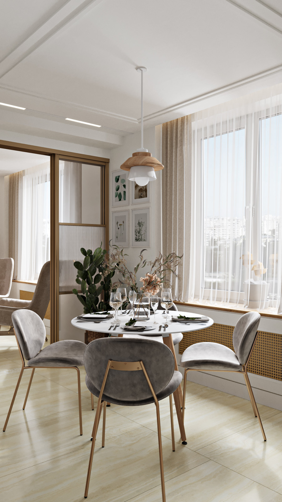 Изящное разделение пространства