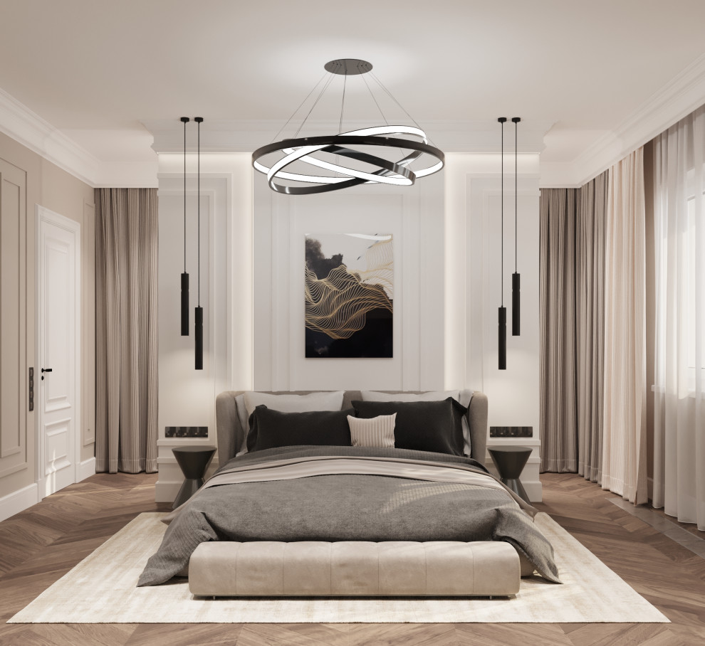 Дизайн загородного дома 285м2 КП Новые Вешки