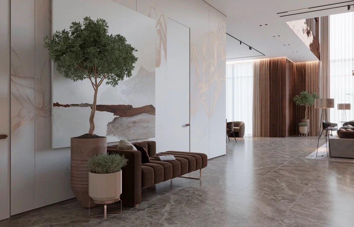 Утонченный дом в стиле Шато