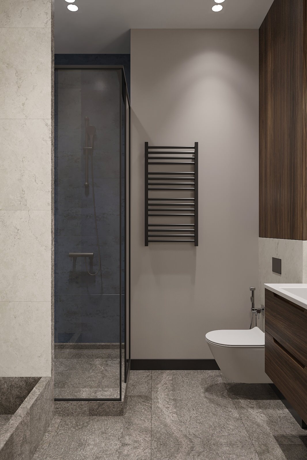 ЖК Серебряный Парк. Душевая