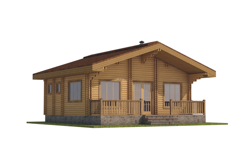 Обложка проекта: Баня из двойного бруса 2