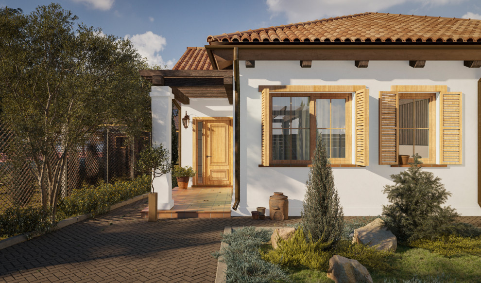 Villa Lukull. Средиземноморский дом на участке в Севастополе