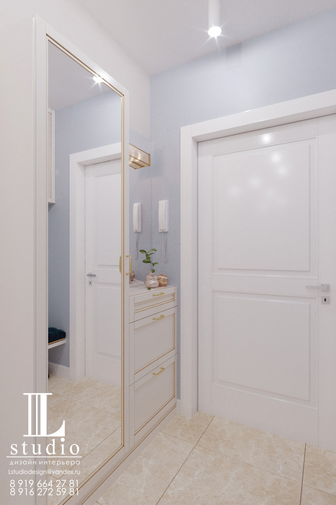 Неоклассика с голубыми акцентами